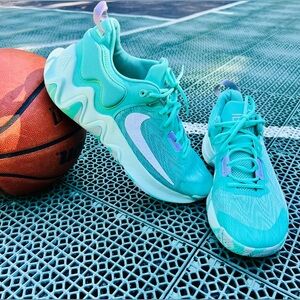 ➰ NIKE Giannis Immortality 2 💚'Mint Purple' 💜Basketball Sneakers - US Men 11.5